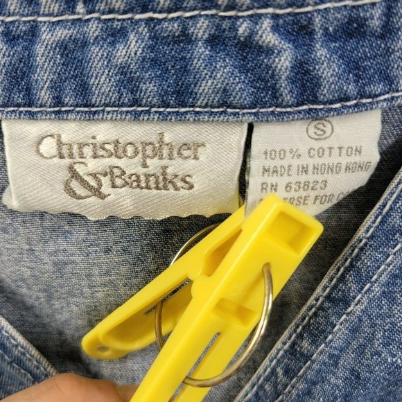 Denim Jean Overall Small Shortall Bumble Bee - Picture 6 of 6